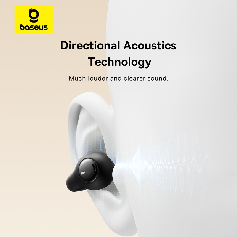 [Special For U]Tai nghe Baseus Bass 15 Clip Open-Ear OWS Bluetooth 5.4 ENC 30 giờ 4,6g