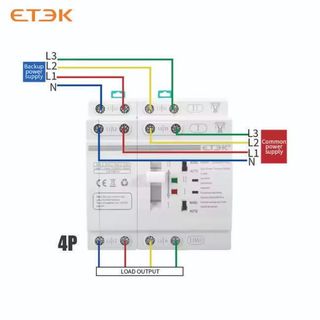 ATS Mini Chuyển Mạch 2 Nguồn Tự Động 63A 2P, 4P  | PTV GROUP | Bảo Hành 6 Tháng