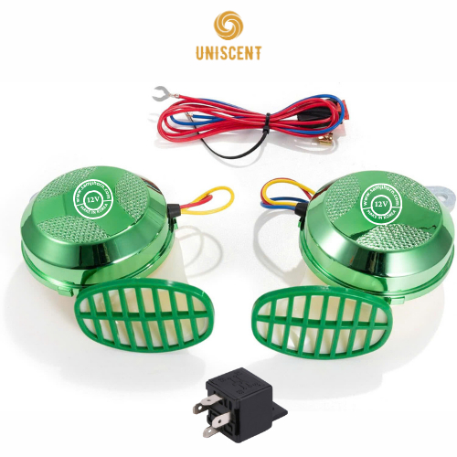Còi Ngân/Còi Ngân Hàn Quốc/Còi Ngân 3 Tiếng - SAMJI - 12V/24V Dùng Cho Ô Tô/Xe Tải (Kèm RơLe)