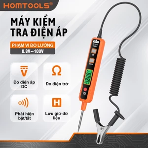 HOMTOOLS HM68 Bút phát hiện điện áp Màn hình LCD Bút kiểm tra kỹ thuật số 300V AC Máy kiểm tra điện áp Nhạy cảm với ánh