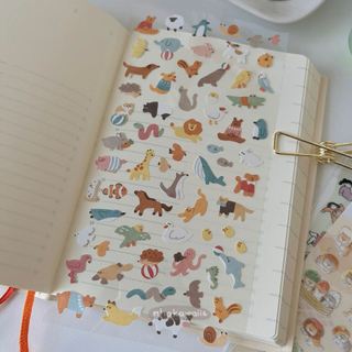 Sticker Nhật Bản Mind Wave Seals Animal chính hãng