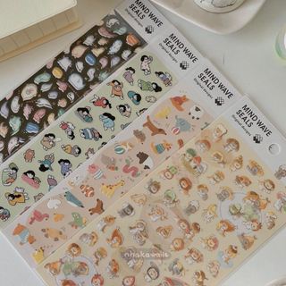 Sticker Nhật Bản Mind Wave Seals Animal chính hãng