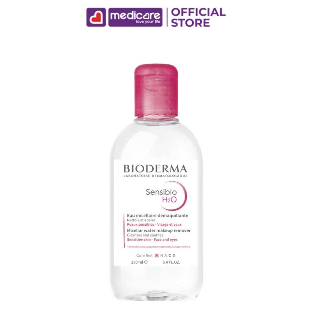 Nước tẩy trang Bioderma sensibio 250ml