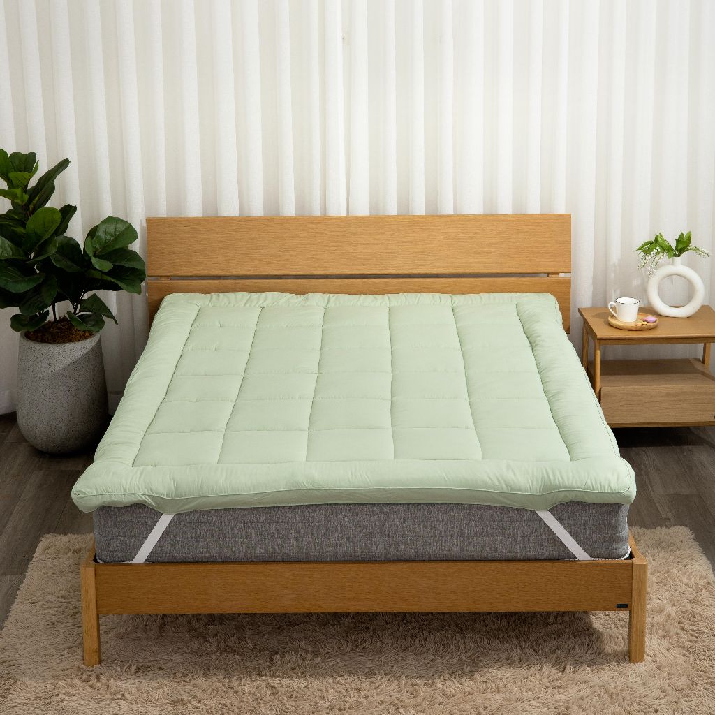 Ảnh Topper nệm/ Topper đệm K-Bedding By Everon, tăng tiện ích, bảo vệ & làm mềm nệm, chất liệu bông/ gòn Micro, dày 5cm 2