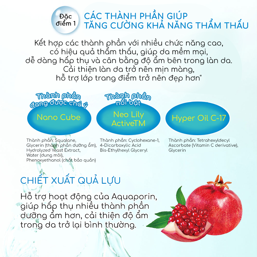 Serum Dưỡng Sáng Da, Cấp Ẩm Bảo Vệ Da, Se Khít Lỗ Chân Lông HANAJIRUSHI BOOSTER CONDITIONER 48ml