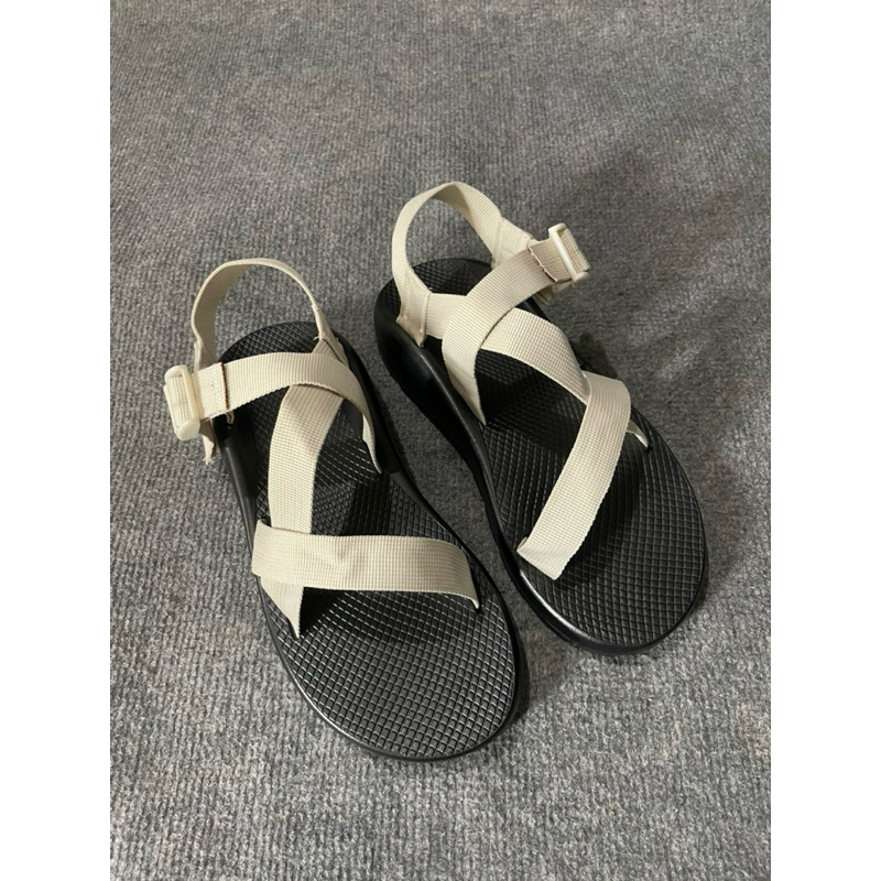 Giày Sandal Chaco nam Màu trắng kem đế thường