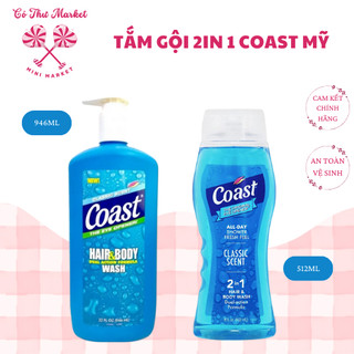 Sữa tắm gội Coast 2IN1 Hair & Body Wash 532ml I 946ml - CÔ THƯ MARKET