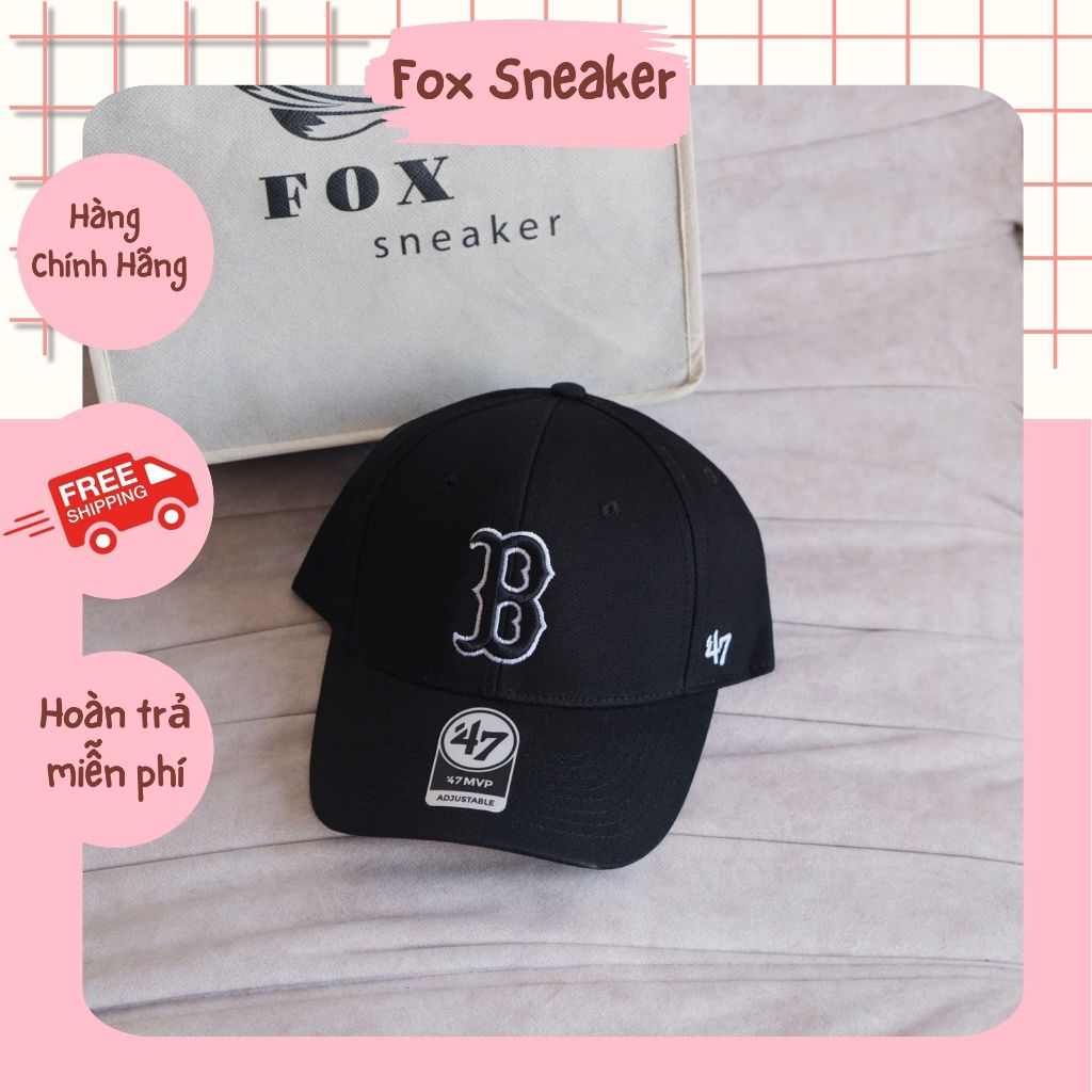 Nón B 47 Đen Hàng Chính Hãng SP000648 | Fox Sneaker | Shopee Việt Nam