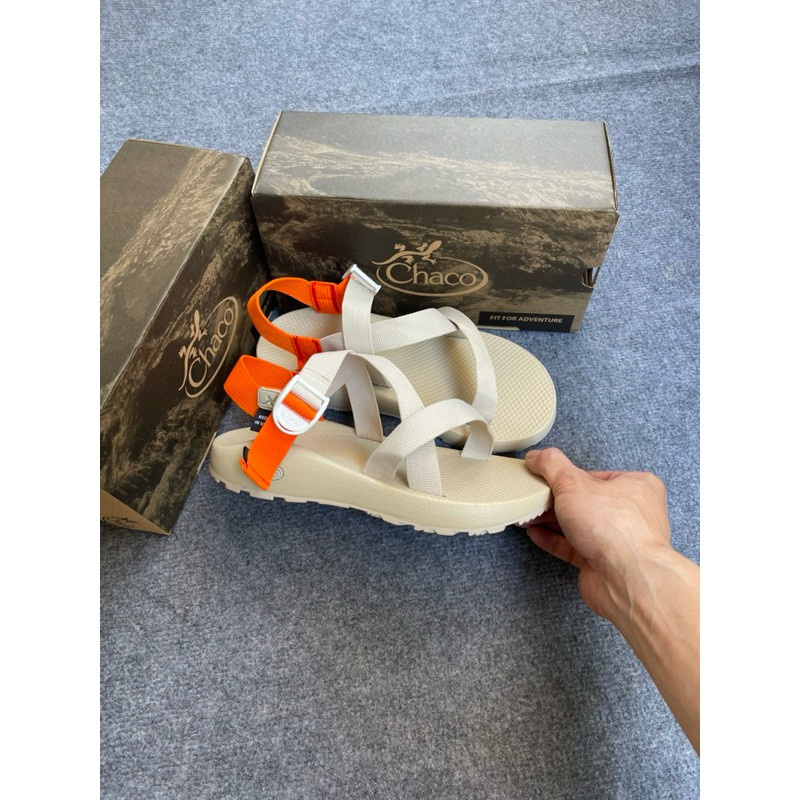 ( Đế Thơm ) 38 - 43 Màu trắng kem gót cam