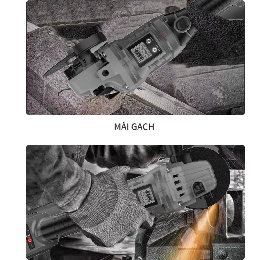 Máy mài pin TANKMECH 21V Dây Đồng 100% Không Chổi Than - máy cắt Pin - Máy Mài Pin khuyến mãi
