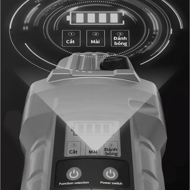 Máy mài pin TANKMECH 21V Dây Đồng 100% Không Chổi Than - máy cắt Pin - Máy Mài Pin khuyến mãi