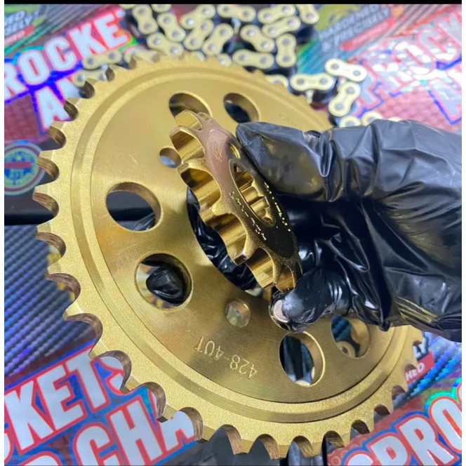 SÊN NHÔNG DĨA CHO EX135/EX150/EX155/SONIC/SATRIA/RAIDER F1 /WINNER V1 V2 V3 V4