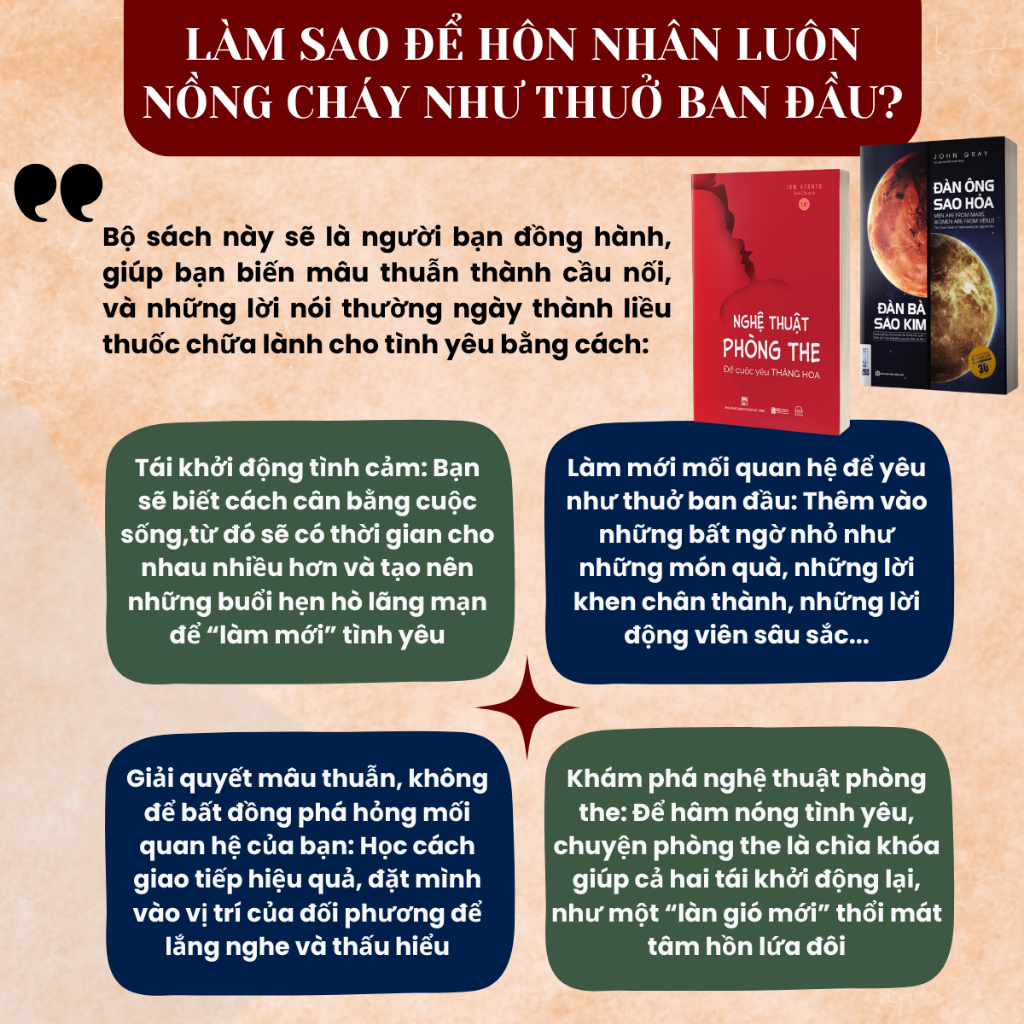 Sách Nghệ Thuật Phòng The Và Đàn Ông Sao Hỏa Đàn Bà Sao Kim