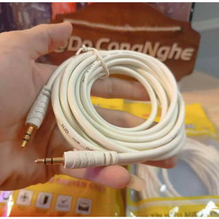 Dây Cáp Loa 2 Đầu Jack 3.5 Lõi Đồng Nguyên Chất Truyền Tải Âm Thanh Chất Lượng Cao