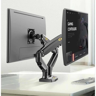 NB - F160 Gía Treo 2 Màn Hình Máy Tính 17 - 30 Inch - Xoay 360 Độ