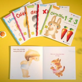 Sách Ehon - Bộ sách dạy kỹ năng sống cho bé - Bé có làm được không ? - Finybooks