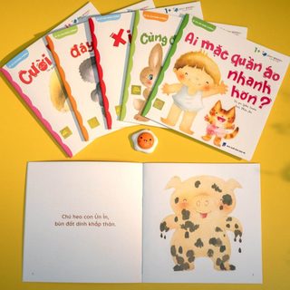 Sách Ehon - Bộ sách dạy kỹ năng sống cho bé - Bé có làm được không ? - Finybooks