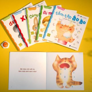 Sách Ehon - Bộ sách dạy kỹ năng sống cho bé - Bé có làm được không ? - Finybooks