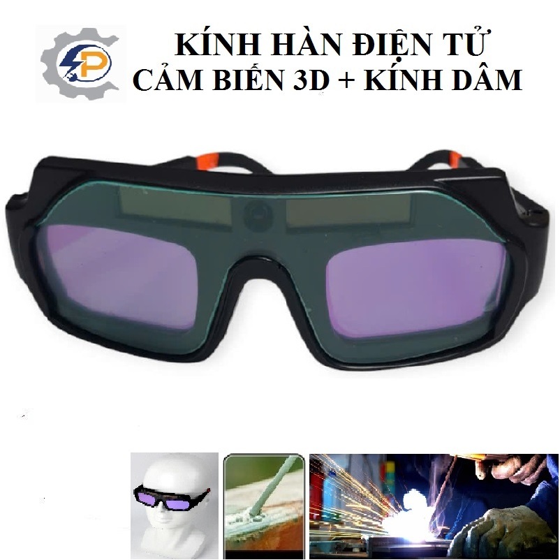 kính hàn điện tử cảm biến 3D kết hợp tính năng kính râm | Shopee Việt Nam