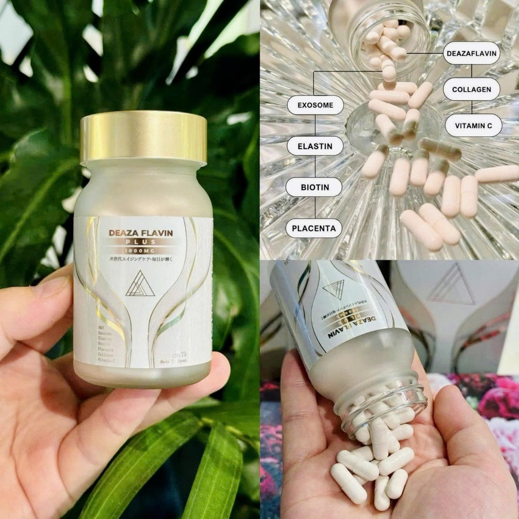 VIÊN UỐNG TĂNG SINH TẾ BÀO GỐC DEAZA FLAVIN PLUS - PHƯƠNG AN HOUSE