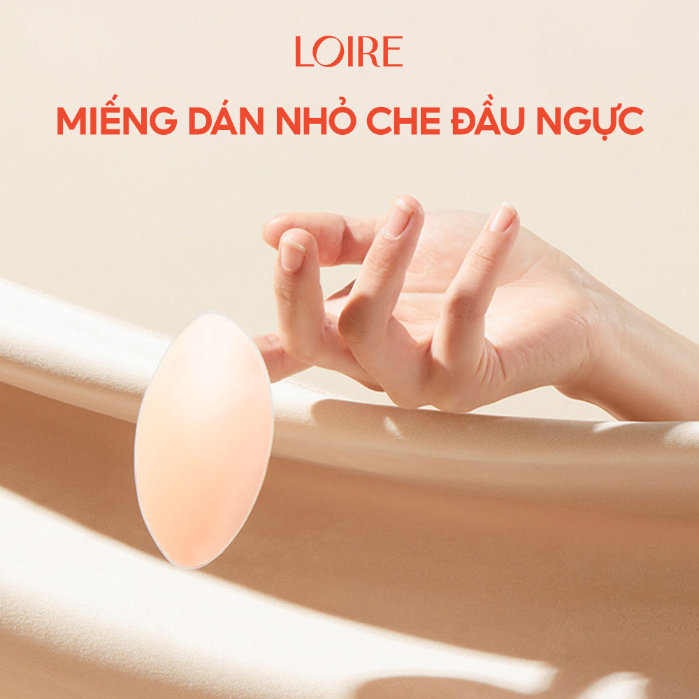 Miếng Dán Ngực Tiết Diện Nhỏ Che Đầu Ngực Loirechic MD05