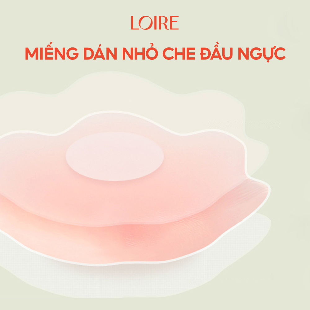 Miếng Dán Ngực Tiết Diện Nhỏ Che Đầu Ngực Loirechic MD05