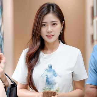 ÁO COTTON CÔNG GIÁO - TA LÀ VUA - IN SILICON CT1-TRẮNG