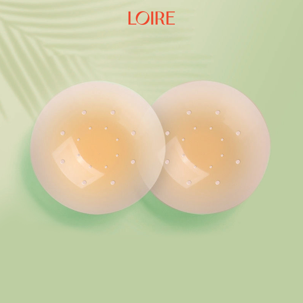 Miếng Dán Ngực Tàng Hình Có Lỗ Chống Mồ Hôi Không Keo Loirechic MD35