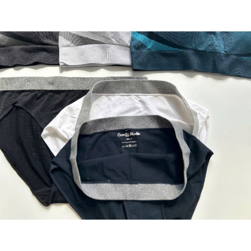 (BomoHouse) Set bra dệt và quần lót tập thể thao vừa full mông ComfyMode* bigsize - dư xịn