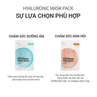 Combo 10 Miếng Mặt Nạ Siêu Tinh Chất Dưỡng Ẩm Phục Hồi, Trẻ Hóa, Giảm Mụn Mix Elravie