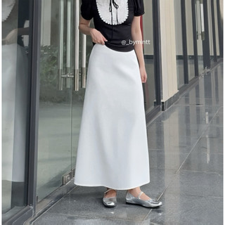 Chân váy chéo hàn cao cấp form A, đơn giản, hack dáng style Hàn Quốc | RIO SKIRT | ByMintt