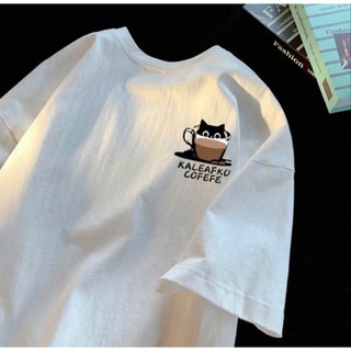 Áo thun phông nữ nam 3158 KONOVA form rộng dấu quần unisex chất liệu cotton khô in hình scubidu