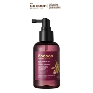 Nước dưỡng da đầu bồ kết Cocoon giảm gàu và chăm sóc da đầu nhạy cảm 140ml