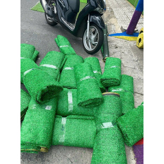 Thảm cỏ thanh lý,Combo 10m2(2*5m)thảm 1.5cm xanh non mỏng sự kiện.dễ rơi bụi, cỏ rất mỏng dùng ngắn ngày.