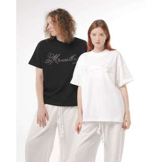 Áo thun MMESTLINE "BLING" form Boxy chất liệu Premium Cotton Đính Đá