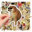 Set 100 Sticker Cheems Doge Meme Chống Nước Dán Laptop Vali Mũ Bảo Hiểm Điện Thoại