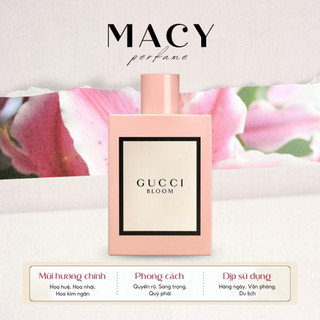 Nước hoa Nữ Gucci Bloom EDP Hương Hoa Nhài Siêu Ngọt Ngào, Nồng Nàn Gợi Cảm