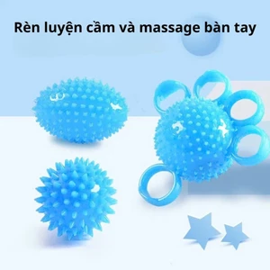 Bóng gai tập phục hồi tay , bóng gai cao su đàn hồi xỏ ngón tay cho người bệnh người già