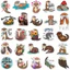 Set 60 Sticker Rái cá biển Chống Nước Dán Laptop Vali Mũ Bảo Hiểm Sổ Tay