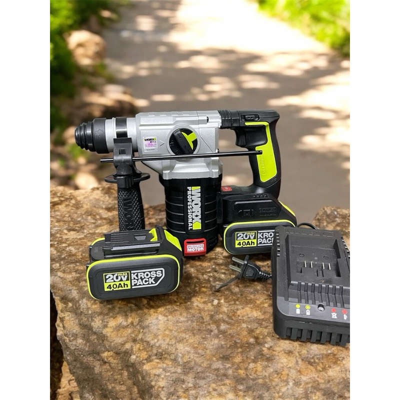 Máy khoan bê tông 20V WORX Green WU388