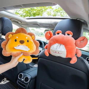 Gấu đựng giấy gắn sau xe