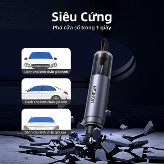 Ugreen Búa An Toàn Ô Tô 2 Trong 1 Tiết Kiệm Cuộc Sống Cửa Sổ Ô Tô Lớp Phá Vỡ Thoát Khẩn Cấp Dây An Toàn Cắt Mini Di Động