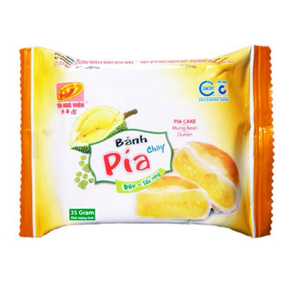 Bánh pía kim sa chay đậu sầu riêng Tân Huê Viên 480g