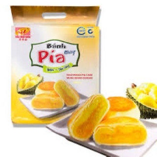 Bánh pía kim sa chay đậu sầu riêng Tân Huê Viên 480g