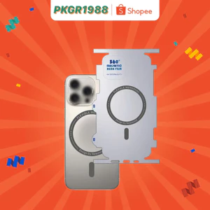 DÁN PPF FULL VIỀN TRONG SUỐT TÍCH HỢP VÒNG NAM CHÂM MG HỖ TRỢ SẠC KHÔNG DÂY CHO IPHONE 12PM - 16PM