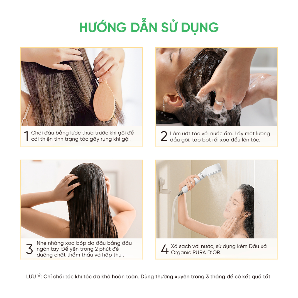 Ảnh Dầu Gội Hỗ Trợ Giảm Gàu, Dưỡng Tóc Chắc Khoẻ Scalp Therapy Organic 473ML tặng dầu xả tím 4
