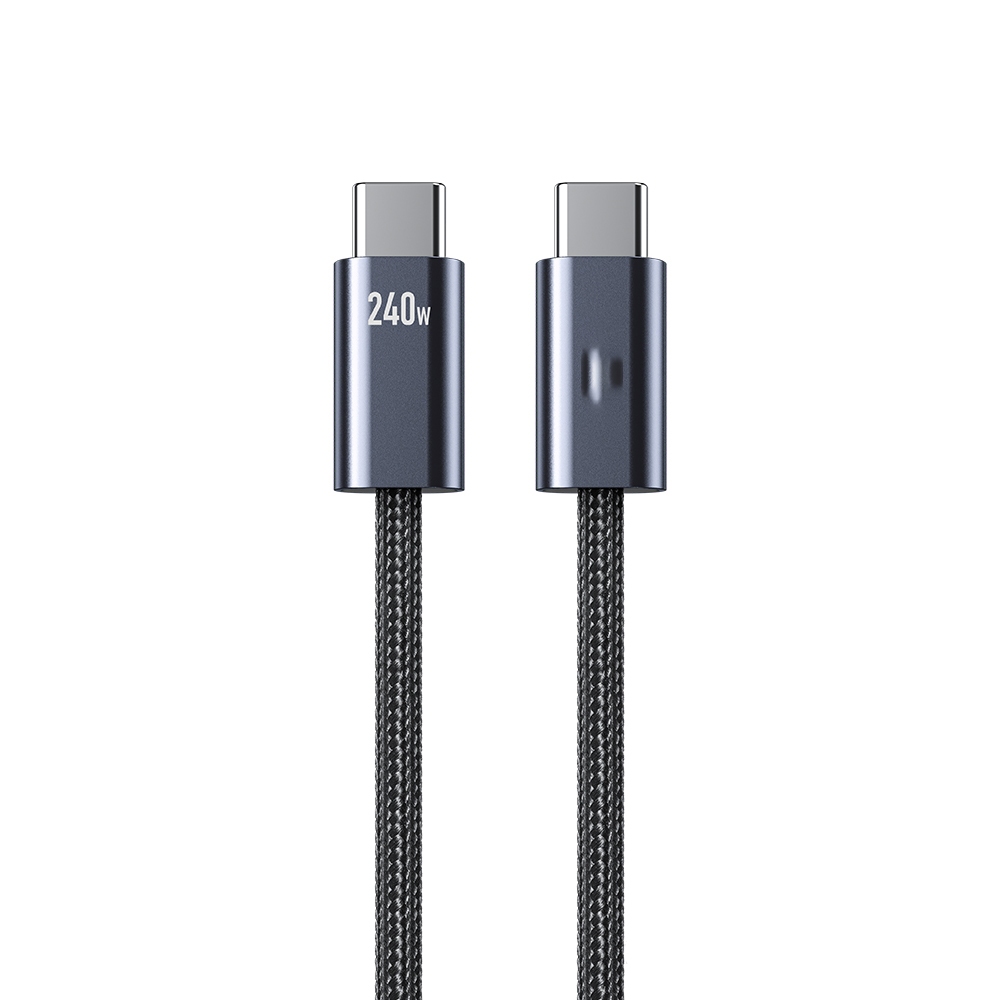 CÁP SẠC BỌC DÙ TỐC ĐỘ SIÊU NHANH 240W CTOC CHO ĐIỆN THOẠI, MÁY TÍNH BẢNG WDC-23