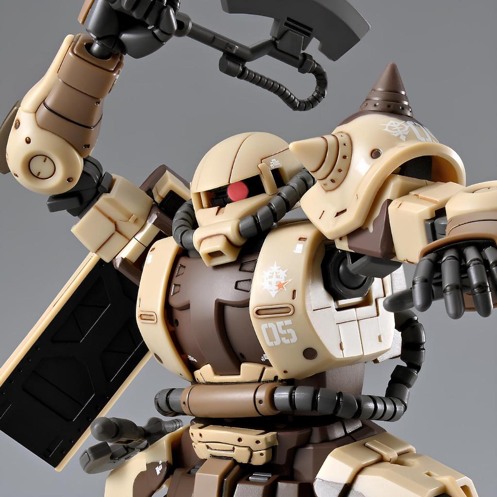 [CÓ SẴN] Mô Hình Lắp Ráp HG Zaku I Black Tri Star (tặng kèm base)