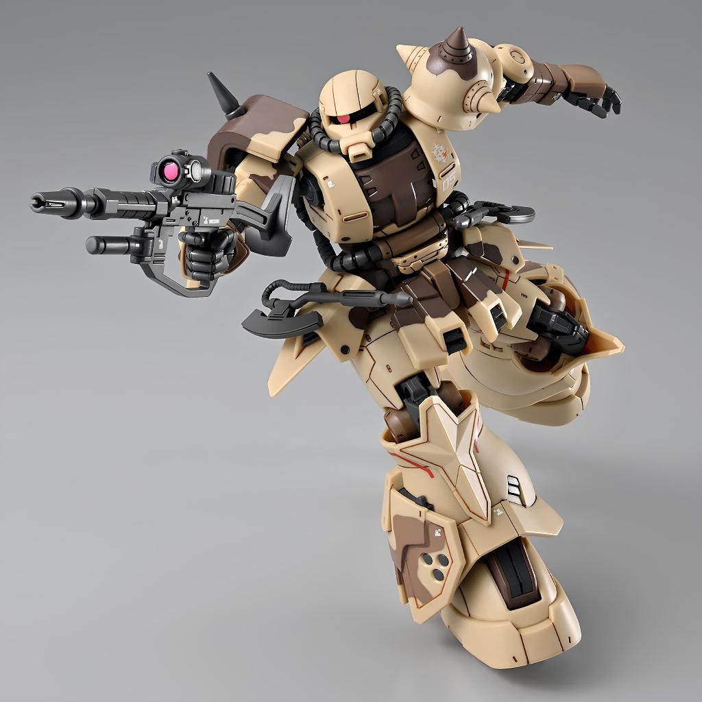 [CÓ SẴN] Mô Hình Lắp Ráp HG Zaku I Black Tri Star (tặng kèm base)