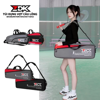 Túi đựng vợt cầu lông ZDK dày dặn, rộng rãi, bao đựng vợt cầu lông hàng chuẩn, có quai đeo,quai xách